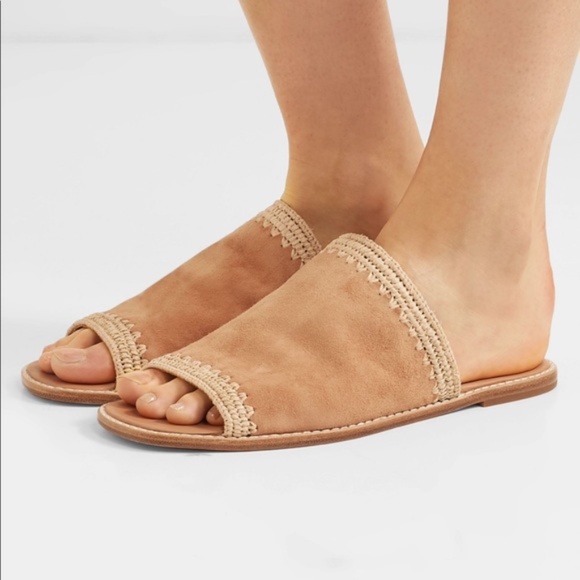 Vince Shoes - Vince Padmore Slide Sandal roast brown NIB